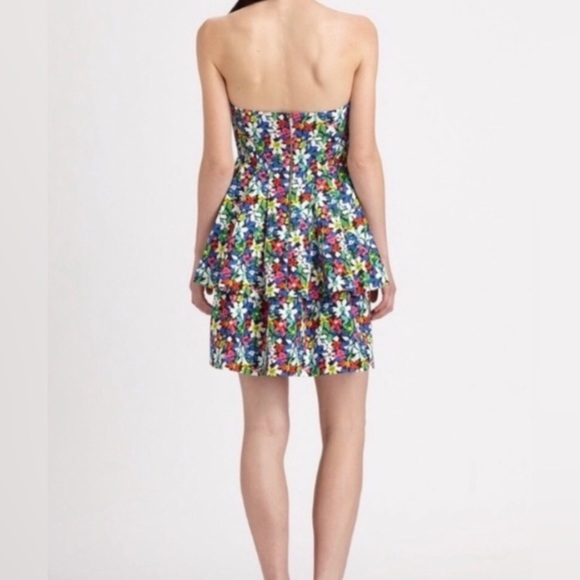 Kate Spade Dresses Kate Spade Karmen Floral Strapless Tiered Dress, NWT size 6 - Picture 3 of 5